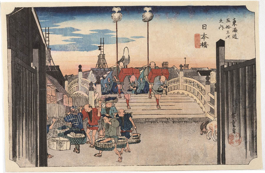 テレビ熊本開局50周年記念　歌川広重展 熊本県立美術館-1