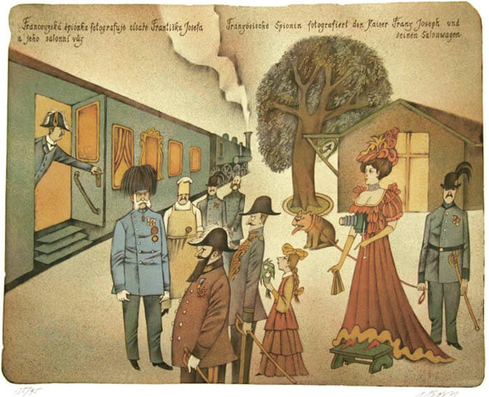 ちひろ美術館コレクション展　列車でいこう！ 安曇野ちひろ美術館-2