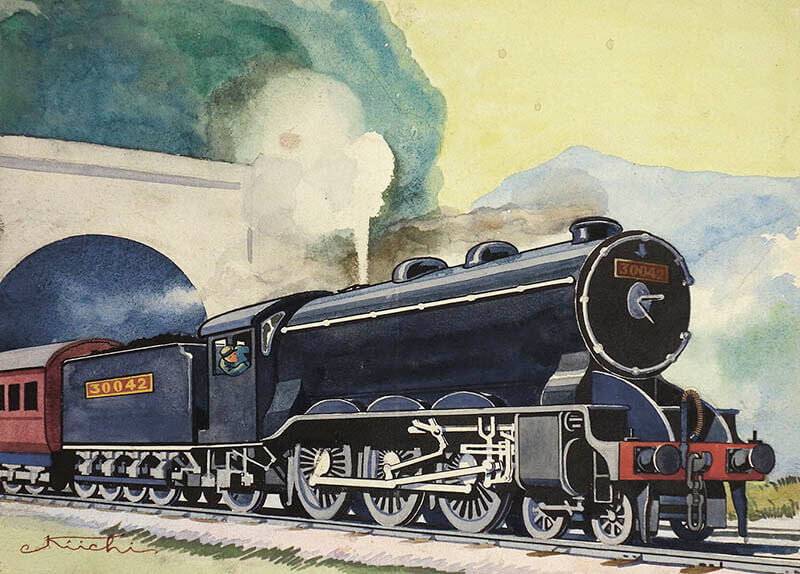 ちひろ美術館コレクション展　列車でいこう！ 安曇野ちひろ美術館-1