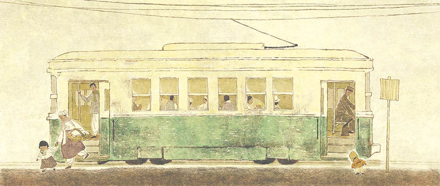 ちひろ美術館コレクション展　列車でいこう！ 安曇野ちひろ美術館-3