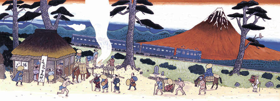 ちひろ美術館コレクション展　列車でいこう！ 安曇野ちひろ美術館-6