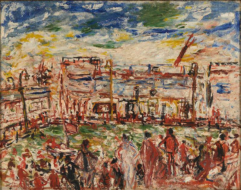 館蔵品展 アヴァンギャルド画家たちの東京 板橋区立美術館-1