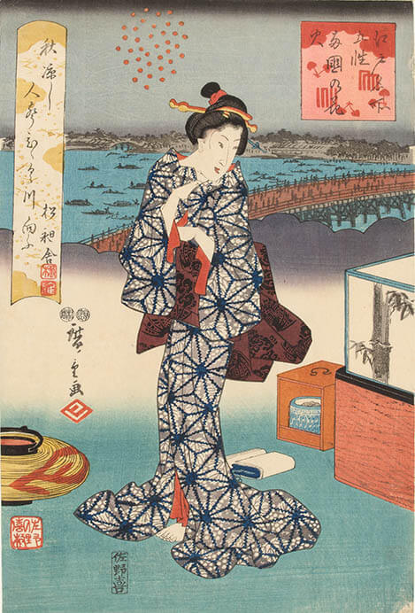 浮世絵に見る意匠の世界 静岡市東海道広重美術館-3
