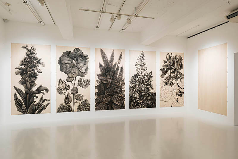 本と美術の展覧会vol.3「佐藤直樹展：紙面・壁画・循環」 太田市美術館・図書館-3