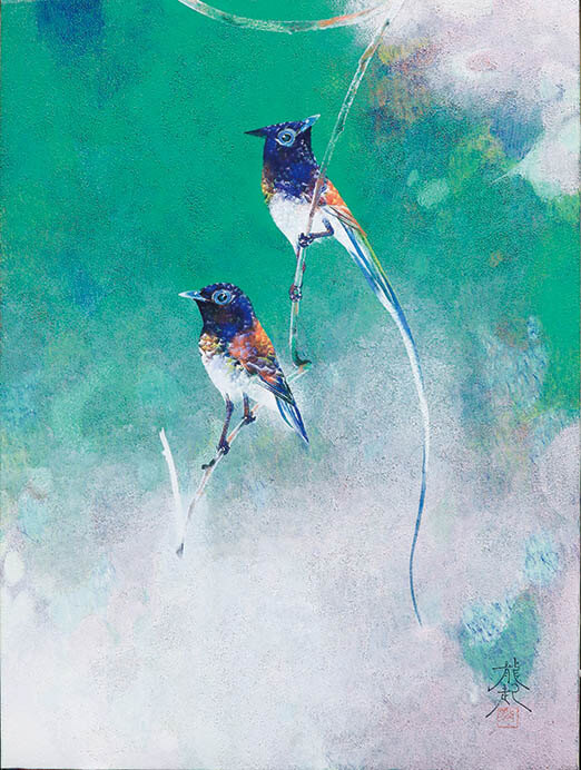 青の世界 光の始まりは青から 今岡美術館-2