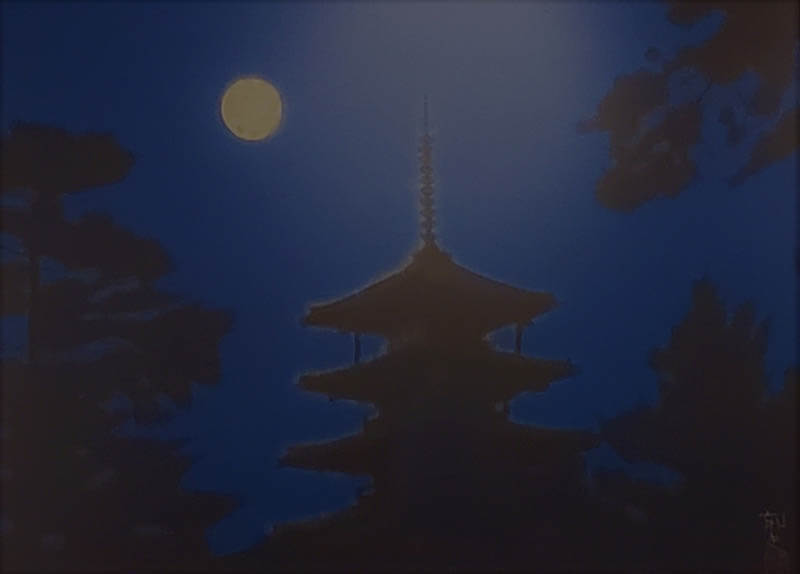 青の世界 光の始まりは青から 今岡美術館-3