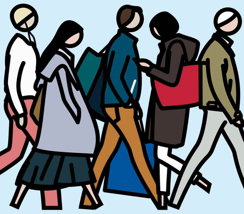 ジュリアン・オピー展 東京オペラシティ アートギャラリー-4