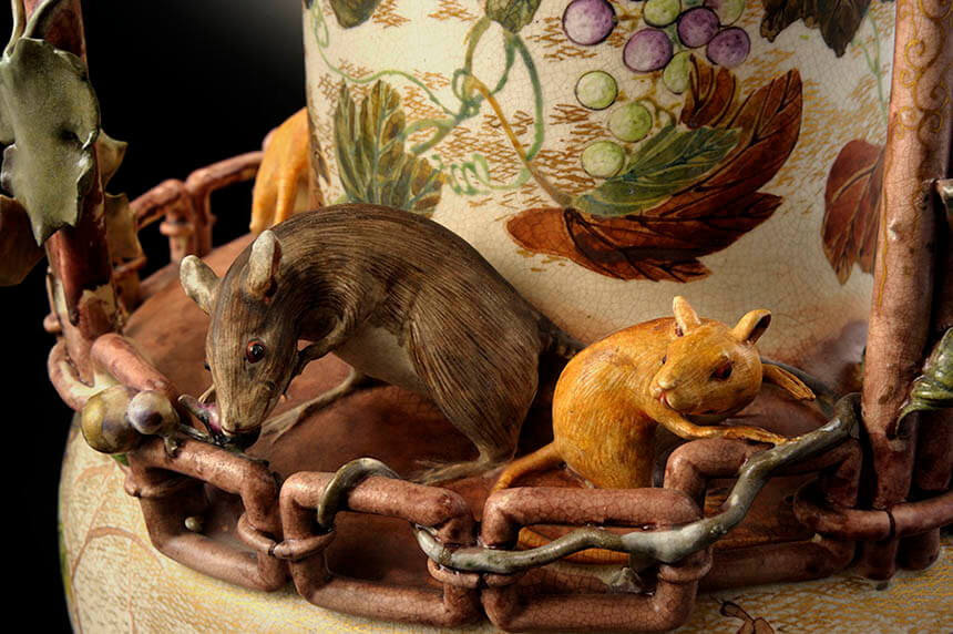 常設展　第3回 新展示 4作品 宮川香山 眞葛ミュージアム-5