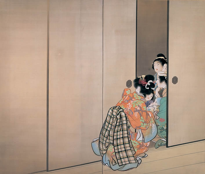 上村松園・松篁・淳之 三代展 ～近代が誇る女流画家とそれに連なる美の系譜 東京富士美術館-2