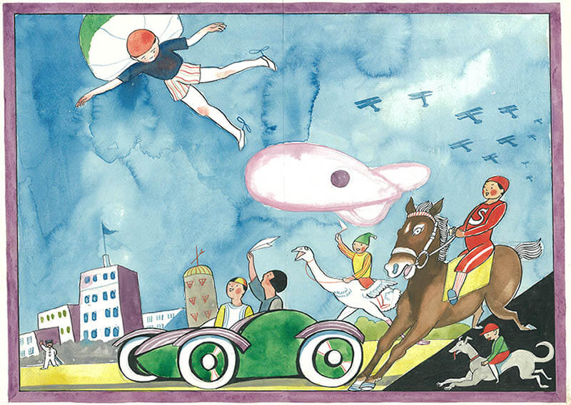＜企画展＞ 童画の国のパイオニアたち ―日本童画家協会の7人― 安曇野ちひろ美術館-6