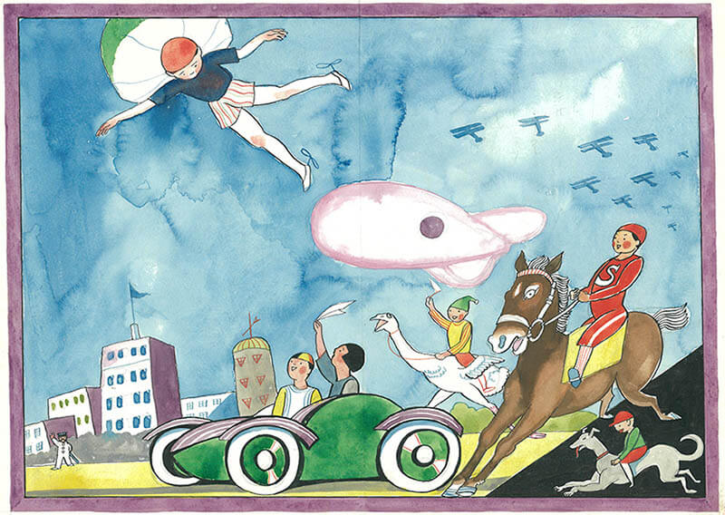 ＜企画展＞ 童画の国のパイオニアたち ―日本童画家協会の7人― 安曇野ちひろ美術館-6