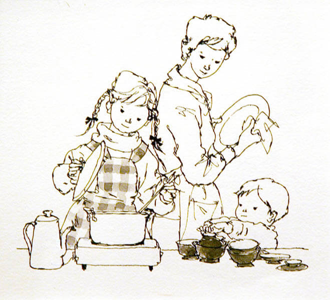 ちひろ・ていねいなくらし 安曇野ちひろ美術館-4