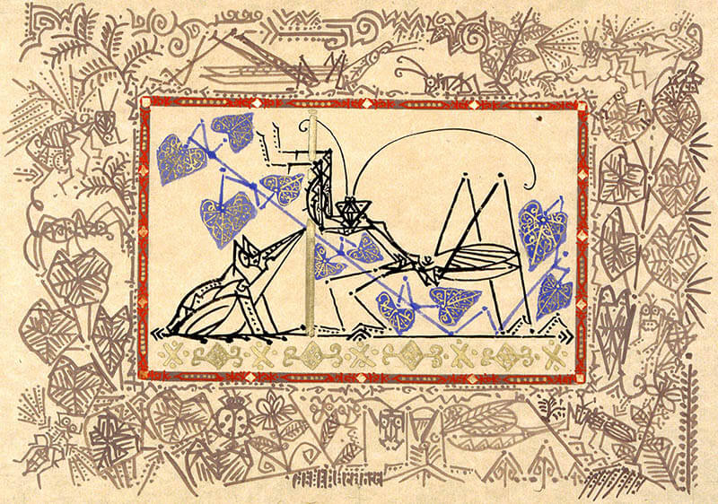 ＜企画展＞　瀬川康男　坦雲亭日乗―絵と物語の間(あわい) 安曇野ちひろ美術館-4