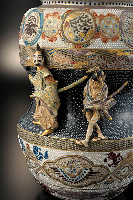 常設展　第4回新展示10作品 宮川香山 眞葛ミュージアム-3