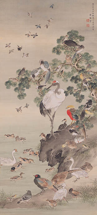 美術の森でバードウォッチング 展 海の見える杜美術館-1