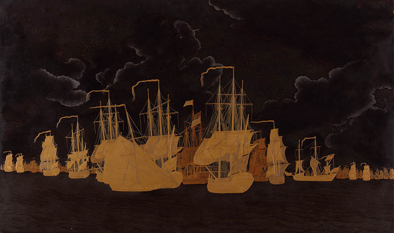 特別展「交流の軌跡―初期洋風画から輸出漆器まで」 中之島香雪美術館-21