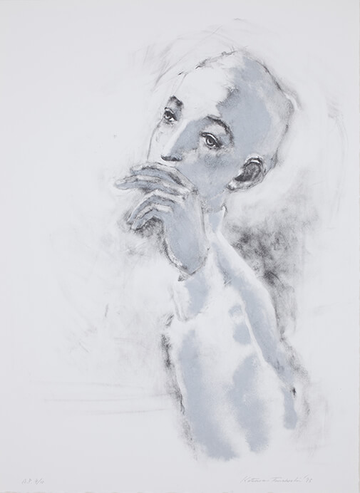 秋季展「人のかたち -岸田劉生、恩地孝四郎から舟越桂までー」 「近代の日本画」 中野美術館-1