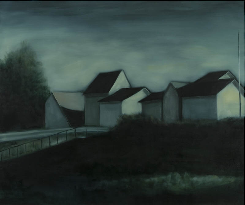 永原トミヒロ展　－静なる景色ー 奈義町現代美術館-1