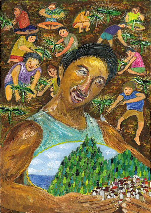 谷口良太が描く世界　未来への宝物 今岡美術館-2