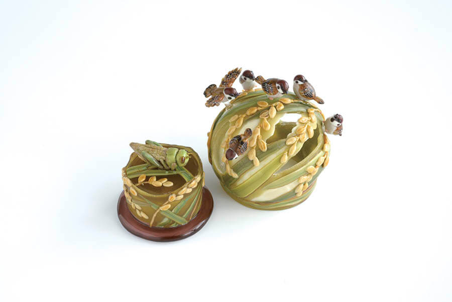 秋葉絢 ガラス展 北澤美術館-1