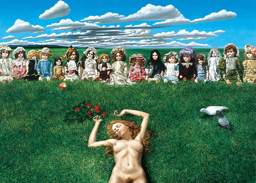 小松崎邦雄 展 ～麗しき日本の絵画を求めて～ サトエ記念21世紀美術館-5