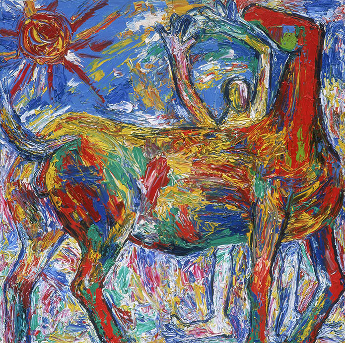 第2期常設展 「神田日勝の隠れた名品」 神田日勝記念美術館-1