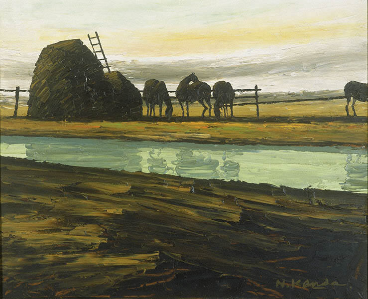 第2期常設展 「神田日勝の隠れた名品」 神田日勝記念美術館-3