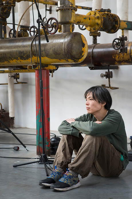 梅田哲也　うたの起源 福岡市美術館-12