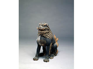 特集展示　神像と獅子・狛犬