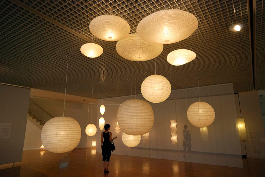 所蔵品展「イサム・ノグチ　あかり展」 モエレ沼公園-3