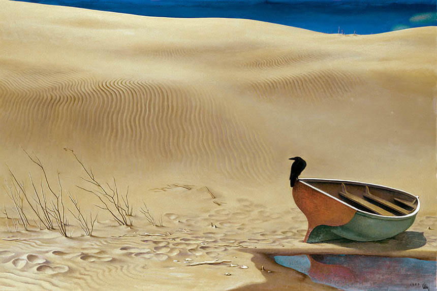 企画展 生誕100年　國領經郎展　－静寂なる砂の景－ 茅ヶ崎市美術館-2