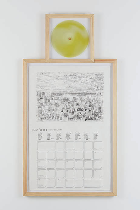 桑久保徹　A Calendar for Painters without Time Sense. 12/12 茅ヶ崎市美術館-5