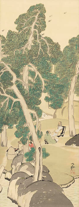 大観と春草 ー東京画壇上洛ー 福田美術館-4