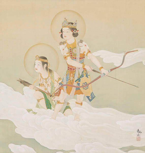 大観と春草 ー東京画壇上洛ー 福田美術館-7