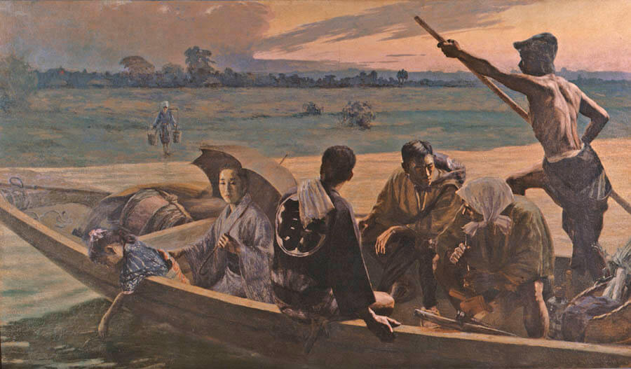 白馬のゆくえ 小林萬吾と日本洋画50年 久留米市美術館-6