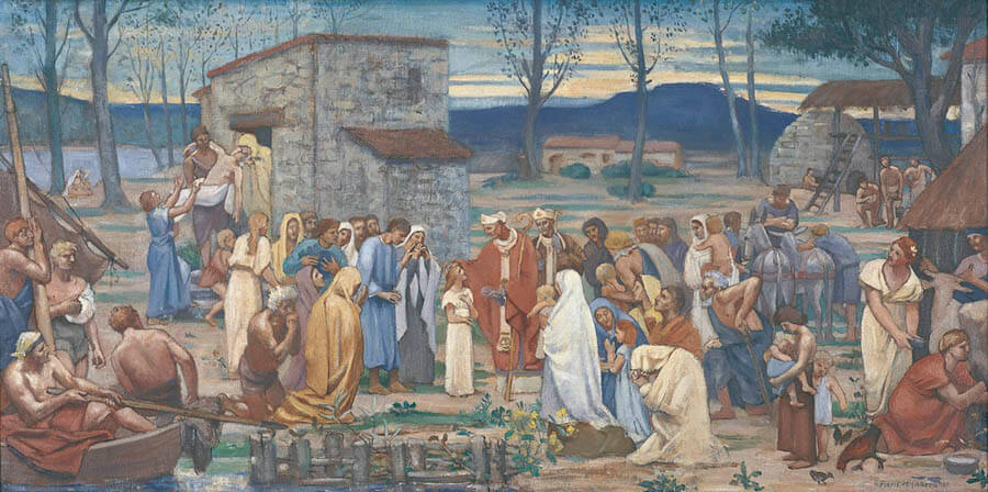 白馬のゆくえ 小林萬吾と日本洋画50年 久留米市美術館-8