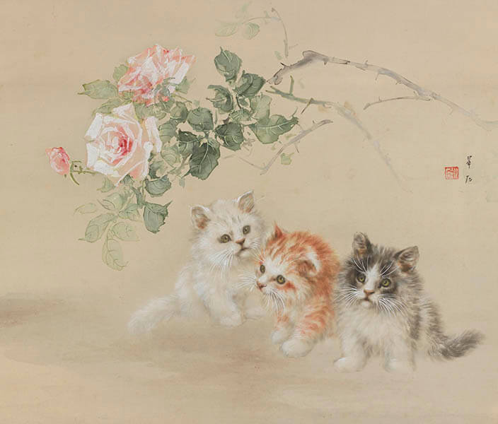 明治の金メダリスト 大橋翠石 ～虎を極めた孤高の画家 兵庫県立美術館　ギャラリー棟3階 ギャラリー-6