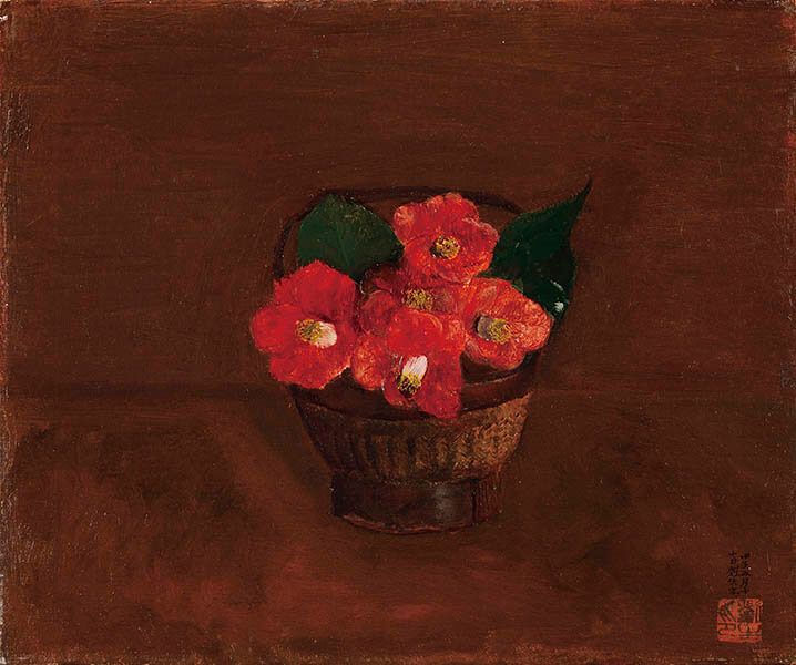 椿、咲き誇る－椿を描いた名品たち－ 京都府立堂本印象美術館-3