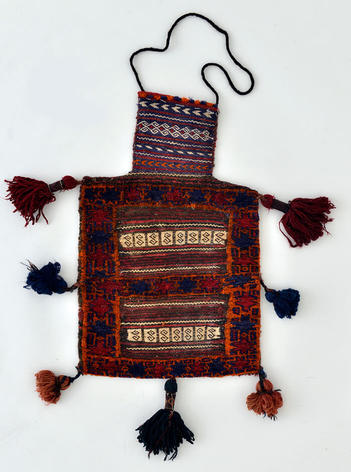 丸山コレクション　西アジア遊牧民の染織　塩袋と伝統のギャッベ展 たばこと塩の博物館-2
