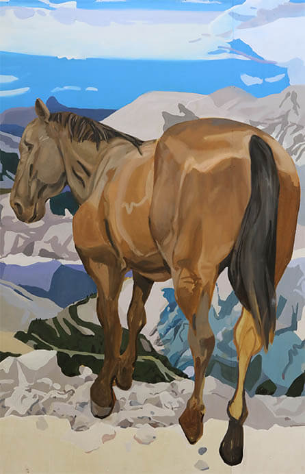 夏空を翔けた馬たち 神田日勝記念美術館-1