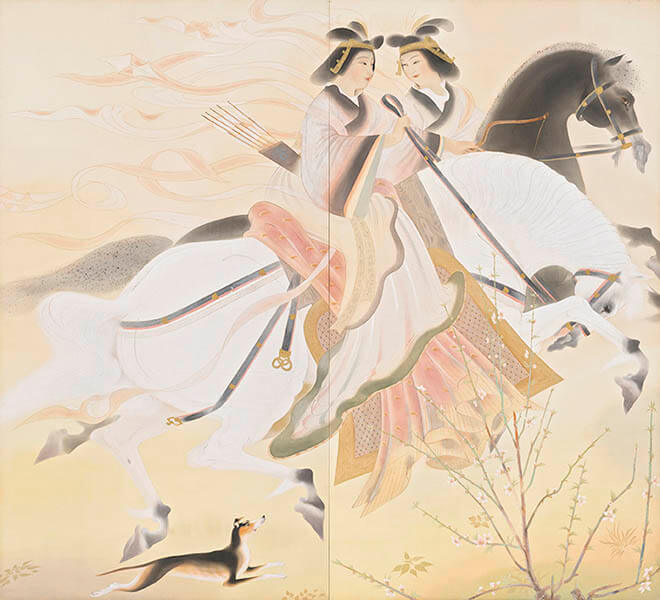 コレクション展「おしゃべりな絵画 ―感じてみよう！作品から聞こえる音・声・会話―」 京都府立堂本印象美術館-4