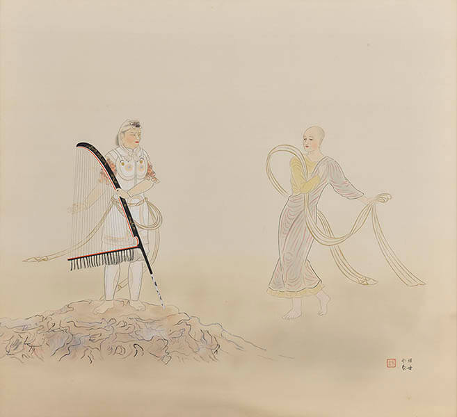 コレクション展「おしゃべりな絵画 ―感じてみよう！作品から聞こえる音・声・会話―」 京都府立堂本印象美術館-5