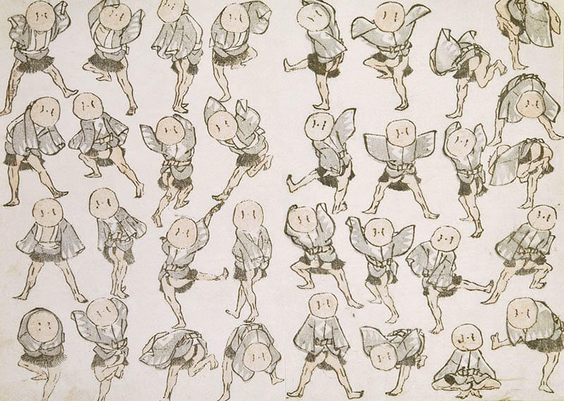 浦上コレクション 北斎漫画ー驚異の眼・驚異の筆ー 広島県立美術館-1