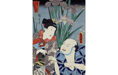 第3展示室 特集展示 「杜若と菖蒲･花菖蒲 －意匠と文化－」 国立歴史民俗博物館-2