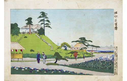 第3展示室 特集展示 「杜若と菖蒲･花菖蒲 －意匠と文化－」 国立歴史民俗博物館-3