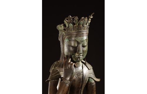 日韓国交正常化50周年記念 特別展「ほほえみの御仏ー二つの半跏思惟像ー」 東京国立博物館-12