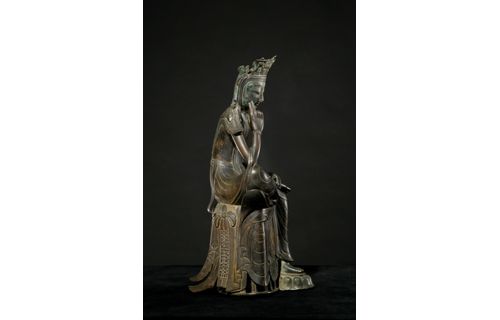 日韓国交正常化50周年記念 特別展「ほほえみの御仏ー二つの半跏思惟像ー」 東京国立博物館-6