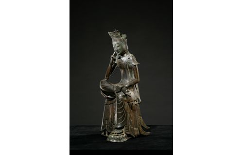 日韓国交正常化50周年記念 特別展「ほほえみの御仏ー二つの半跏思惟像ー」 東京国立博物館-7