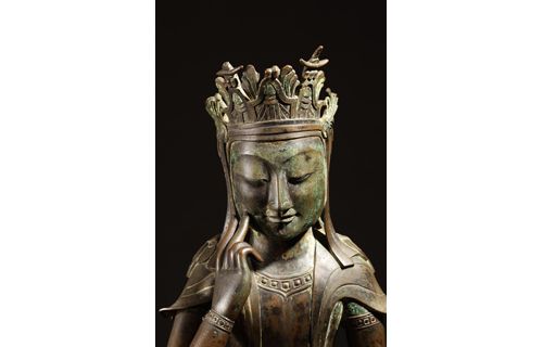 日韓国交正常化50周年記念 特別展「ほほえみの御仏ー二つの半跏思惟像ー」 東京国立博物館-9