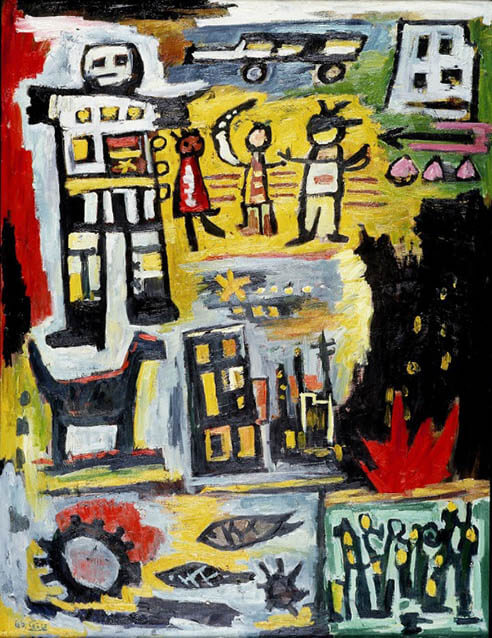 稲嶺成祚展 沖縄県立博物館・美術館（おきみゅー）-5